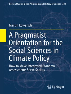 cover image of A Pragmatist Orientation for the Social Sciences in Climate Policy